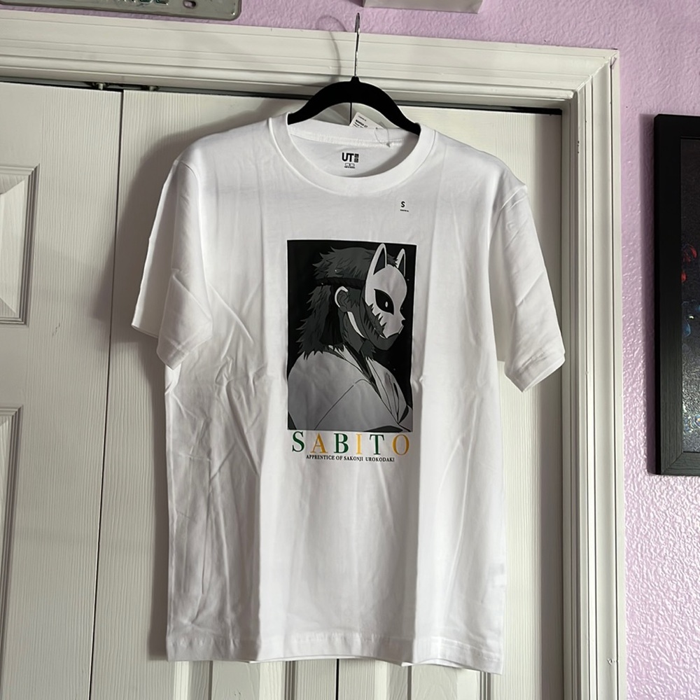 NWT UNIQLO Demon Slayer Sabito T-Shirt 🤍
